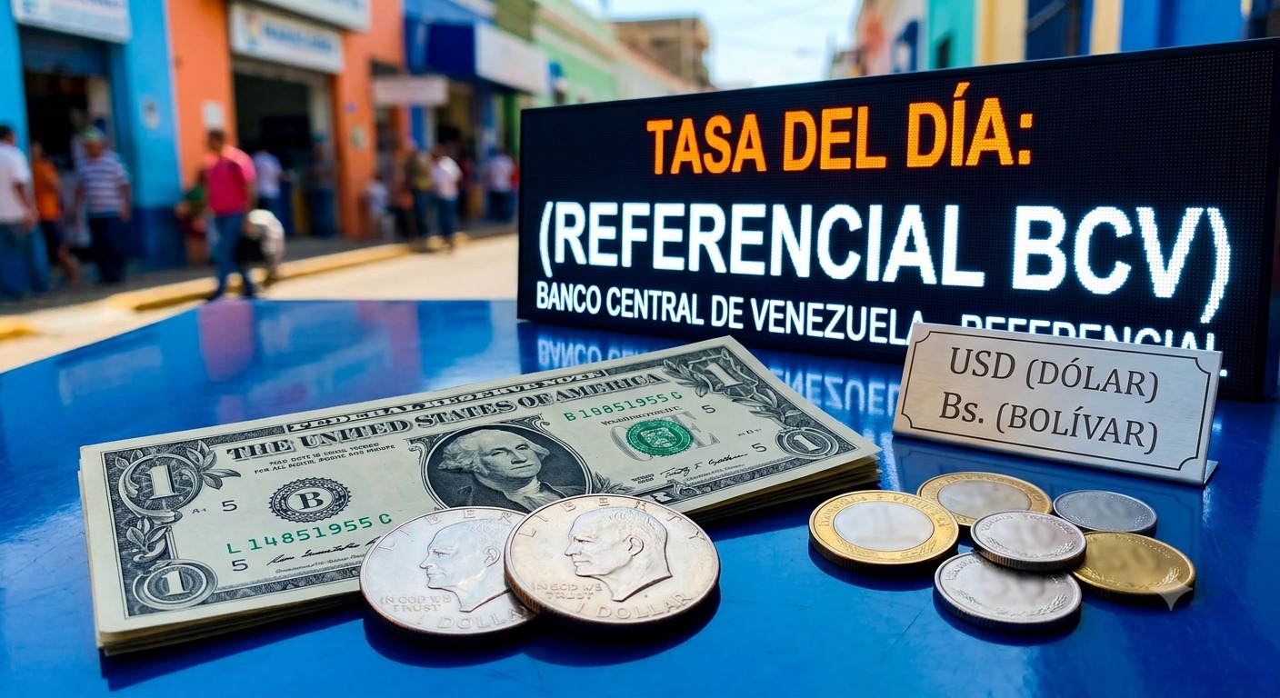 Conoce la tasa oficial del dólar y el euro establecida por el BCV