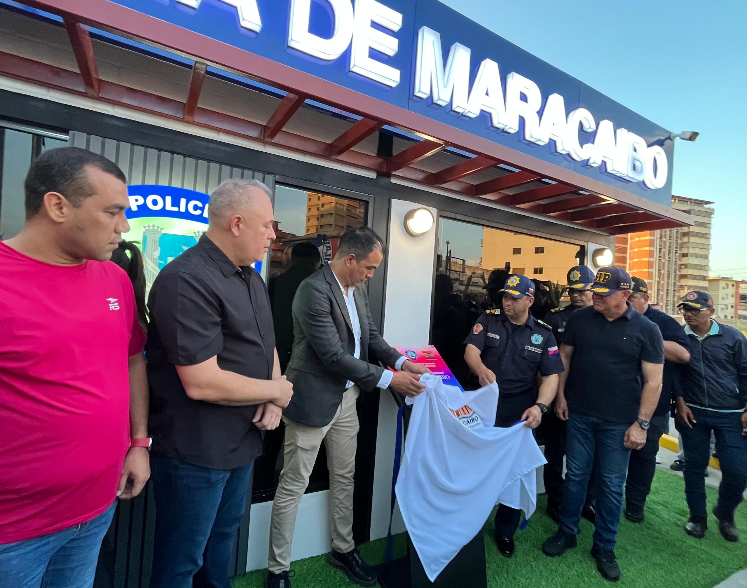 La Alcaldía de Maracaibo inauguró un nuevo módulo policial dotado de tecnología en 5 de Julio con Delicias