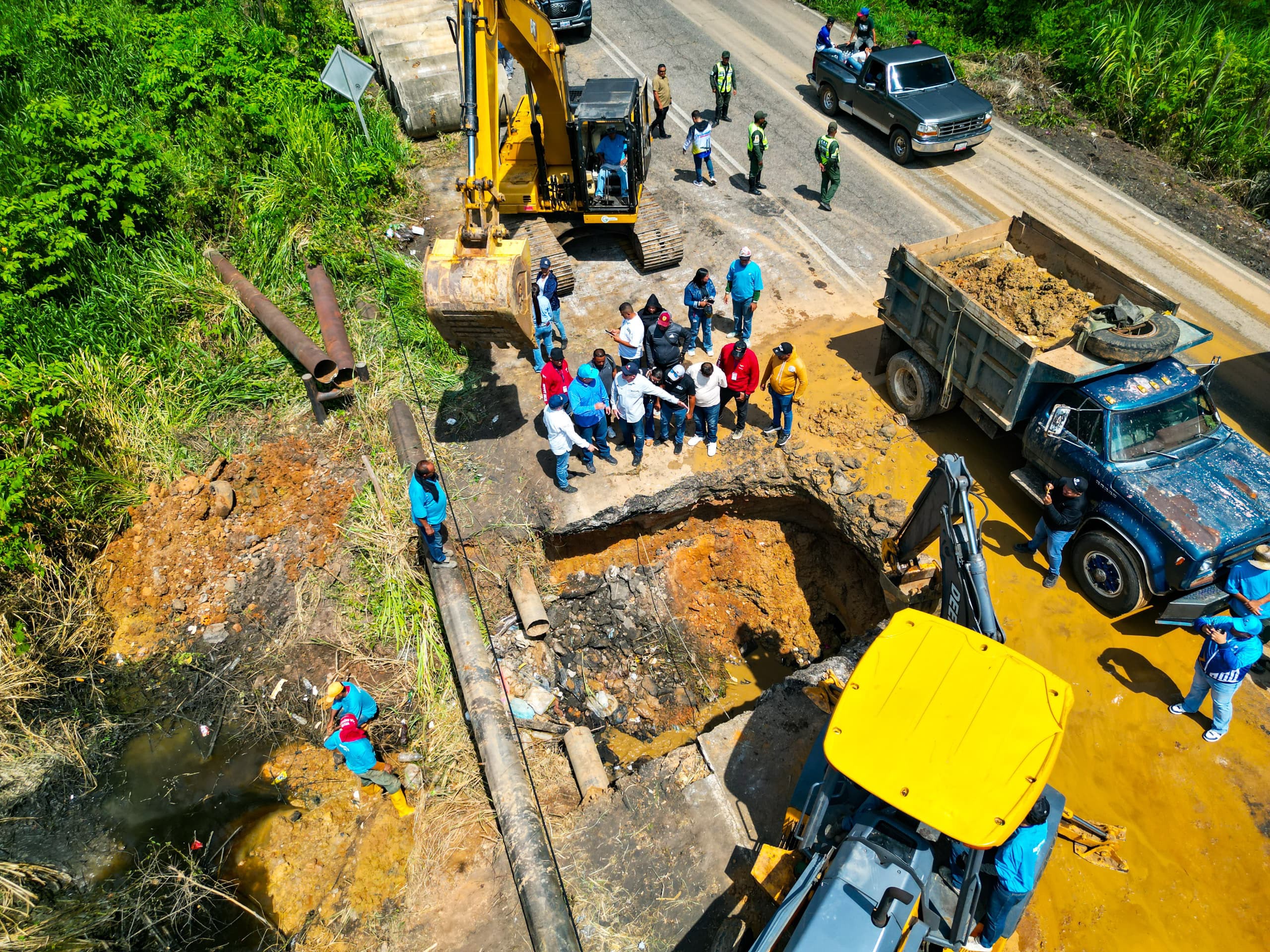 La Gobernación del Zulia inició la construcción de un nuevo alcantarillado de 24 metros lineales y