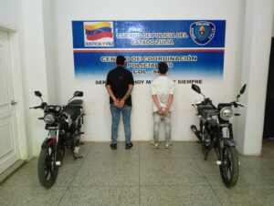 Cpbez detiene a dos sujetos y retiene ocho motocicletas en Maracaibo, Lagunillas, Colón y Jesús Enrique Lossada