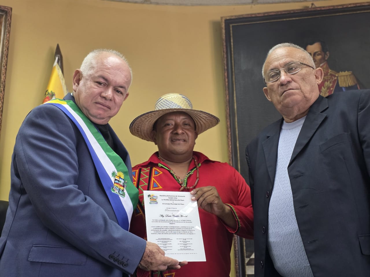 Conmemoran el Día Internacional de los Pueblos Indígenas en el municipio Mara