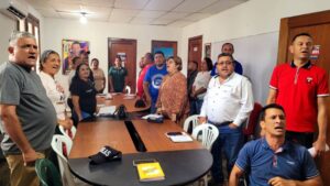 El equipo político municipal de Colón en Zulia, encabezado por la alcaldesa Misledys Ortigoza