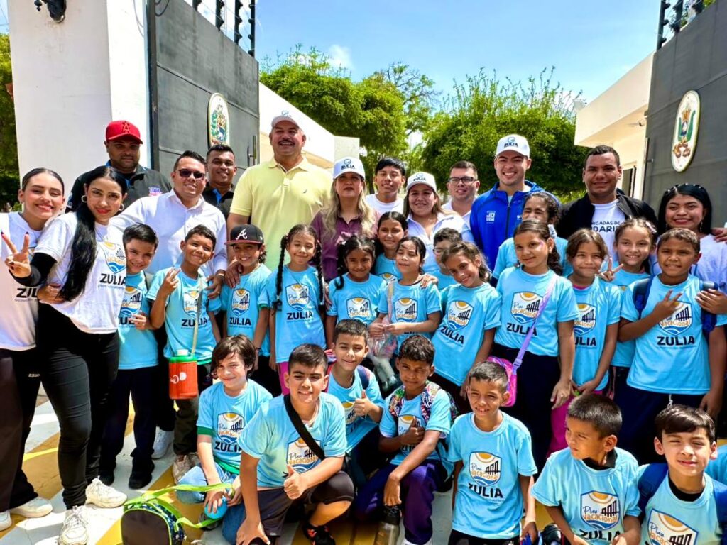 Conoce los detalles del arranque del Plan Vacacional de la Gobernación del Zulia y la Fundación Niño Zuliano