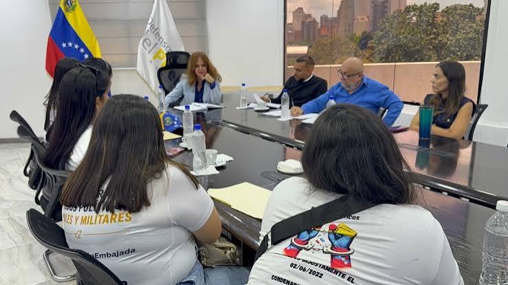 La Defensoría del Pueblo acordó crear una mesa técnica con la Alianza para la Libertad de los Presos Políticos