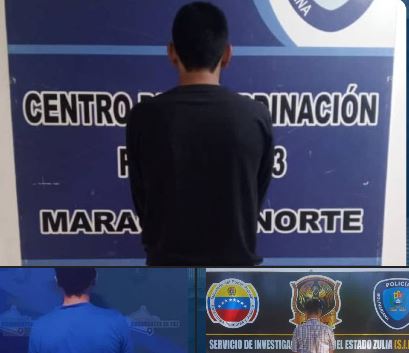 Deteni9das tres personas con solicitud penal