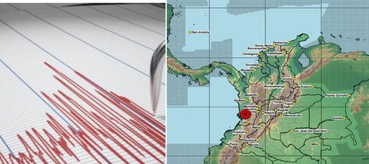 Un sismo de magnitud 4,4 sacudió este jueves el municipio de Istmina en el Chocó
