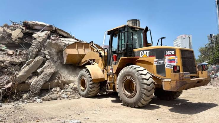 Las labores de despeje de escombros en La Guaira alcanzan un 41,4% de avance a tres meses de los sismos de junio de 2026