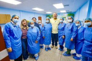 El gobernador Luis Caldera entrega la rehabilitación y dotación de la emergencia y laboratorio del Hospital de Niños de Veritas en Maracaibo