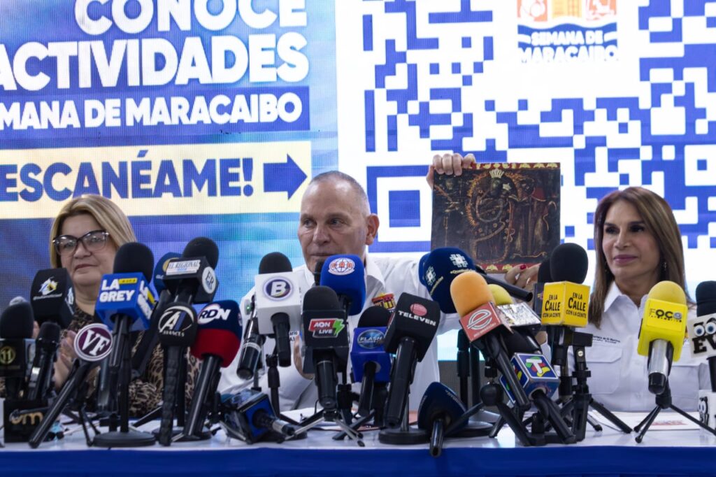 Alcalde Giancarlo Di Martino presenta la programación por el aniversario de MaracaiboAlcalde Giancarlo Di Martino presenta la programación por el aniversario de Maracaibo