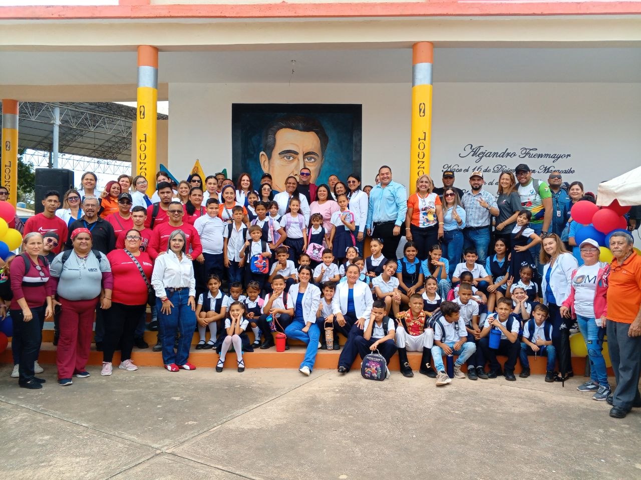 La alcaldesa Luselia García entregó la rehabilitación integral del Grupo Escolar Alejandro Fuenmayor en el municipio Miranda