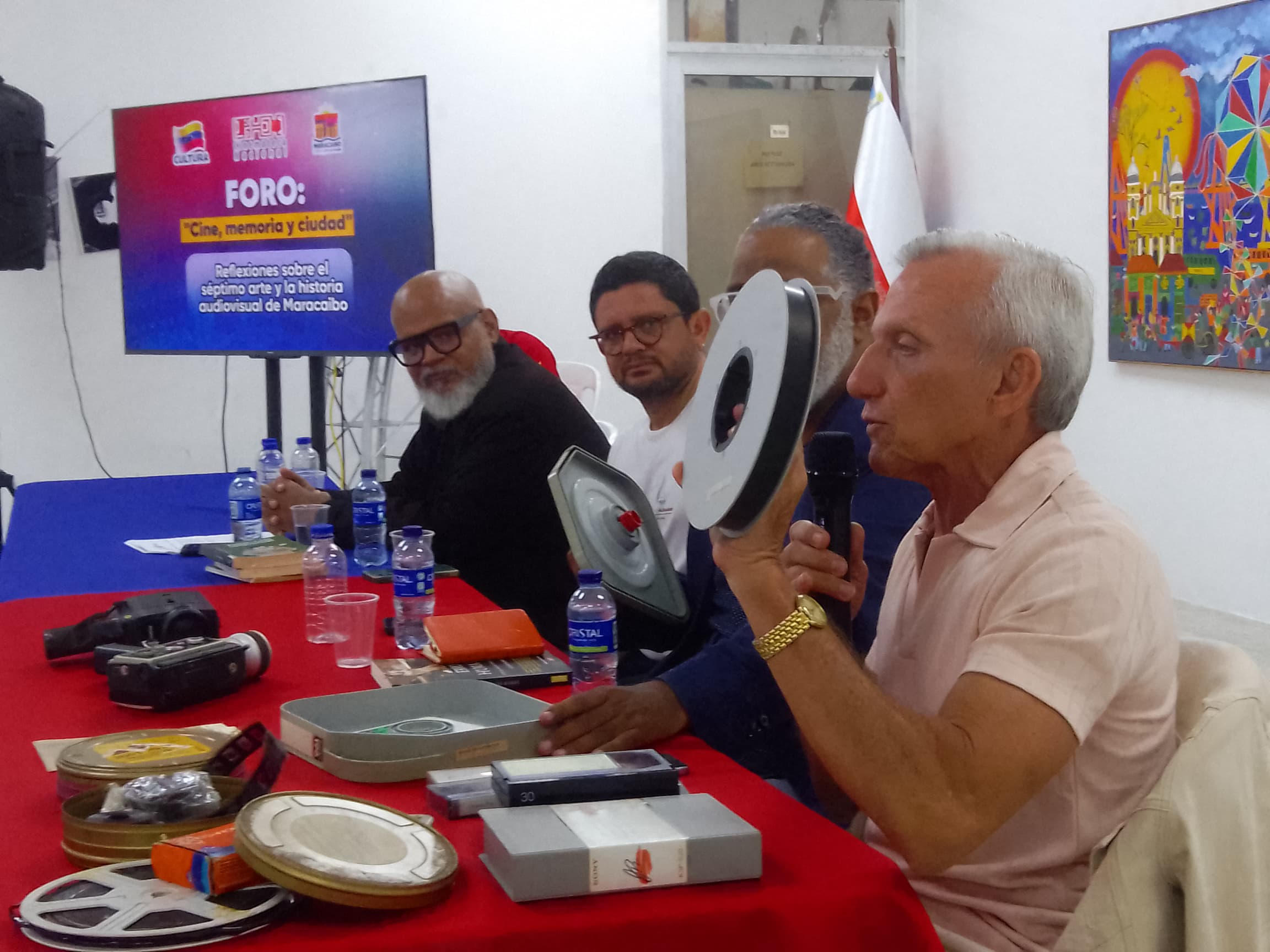 El Museo Luis Chacón fue escenario del foro "Cine, Memoria y Ciudad"