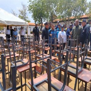 Alcalde Edgar Labarca supervisa la rehabilitación integral de la UNES Núcleo Guajira en Mara