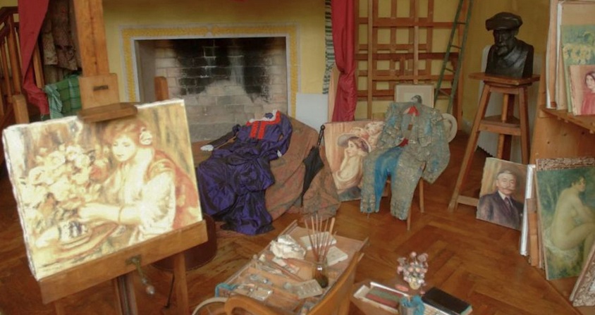 Roban cuatro obras de arte tasadas en millones del museo Renoir.