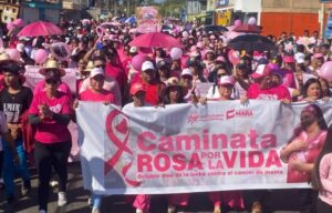 La Caminata Rosa por la Vida reunió a la comunidad de Mara.