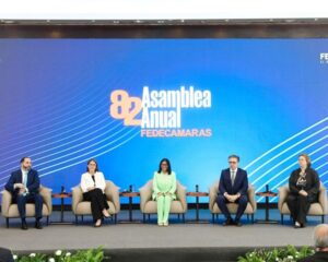 La presidenta Delcy Rodríguez lidera la 82.ª Asamblea Anual de Fedecámaras. Analizan agenda económica, sistema eléctrico y tributación en Caracas