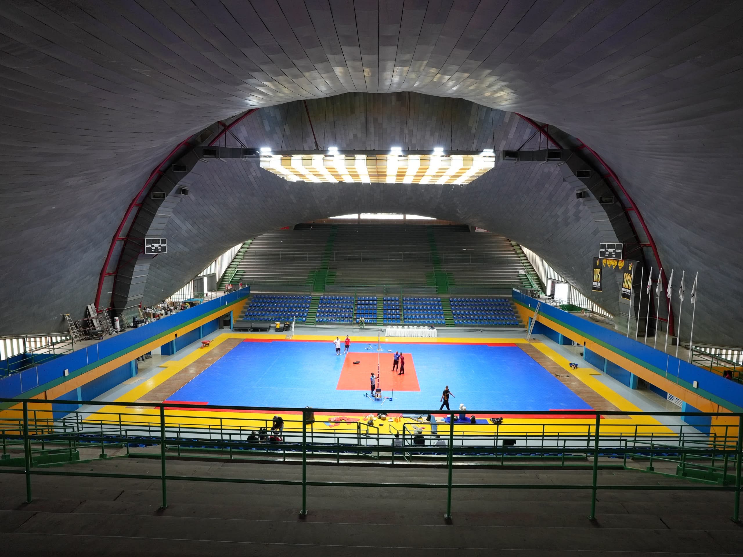 El Gimnasio Pedro Elías Belisario Aponte de Maracaibo reabre sus puertas tras una intervención integral para albergar el Sudamericano Femenino de Voleibol 2026