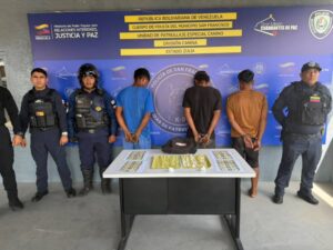 Polisur desarticula presunto centro de distribución de drogas en el barrio La Polar, parroquia Domitila Flores