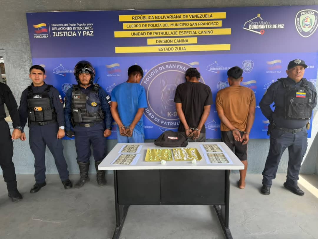 Polisur desarticula presunto centro de distribución de drogas en el barrio La Polar, parroquia Domitila Flores
