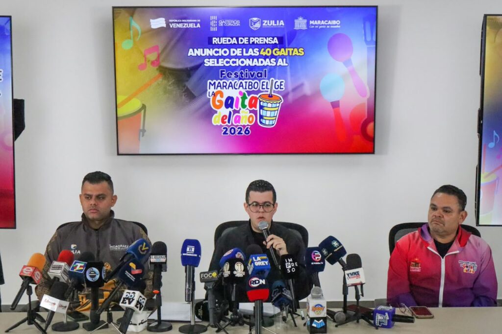 Un total de 40 agrupaciones se presentan en el Aula Magna de la URU para las eliminatorias del Festival “Maracaibo Elige la Gaita del Año”
