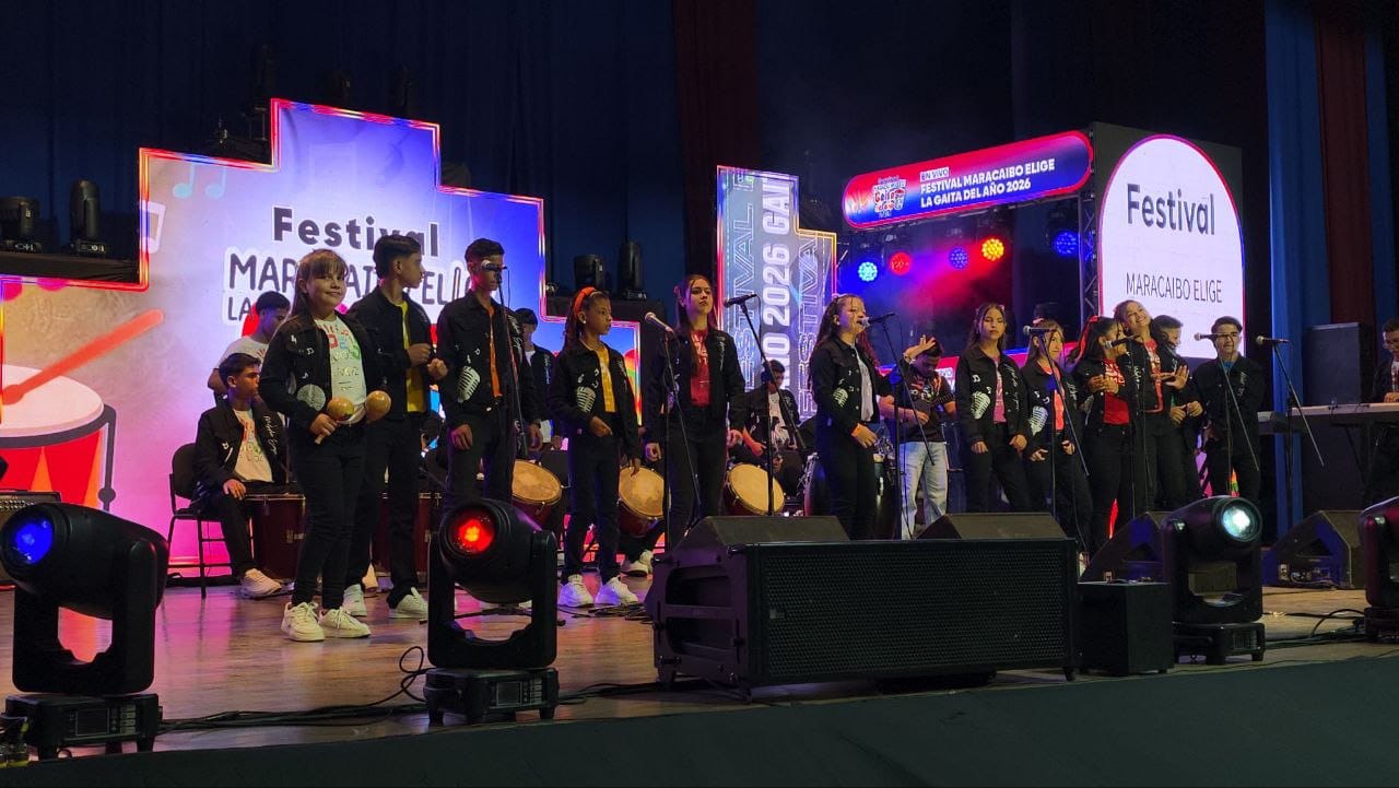 Anuncian a los últimos clasificadas a la final del Festival Maracaibo Elige La Gaita del Año 2026 en la categoría Infantil-Juvenil tras la fase eliminatoria.