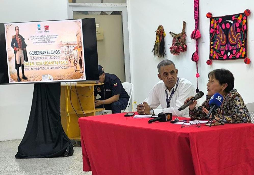 La historiadora Ligia Berbesí expone el rol de Rafael Urdaneta como intendente del Departamento Zulia y su impacto en la reconstrucción fiscal y militar de la región