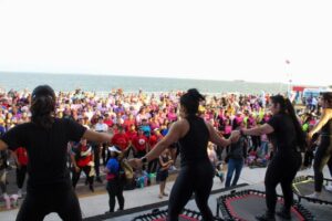 Este viernes 30 de octubre se celebrará "Maracaibo Fitness: Edición Mes Rosa" en la Vereda del Lago