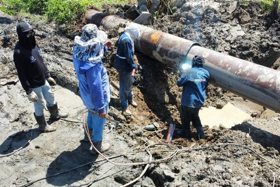 Minaguas e Hidroven sustituyen 72 metros de tubería en Zulia para beneficiar a más de 35.500 familias en Baralt y Valmore Rodríguez
