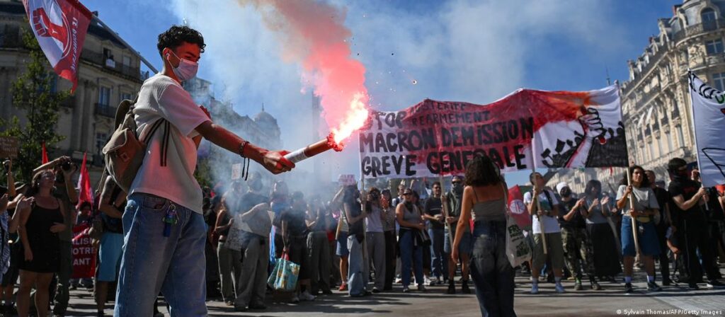 Los sindicatos de Francia convocan una huelga general el 5 de noviembre y protestas para el 31 de octubre contra la crisis salarial y el costo de vida.