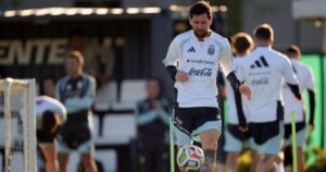 Lionel Messi se despide este martes de la selección de Argentina en un amistoso.