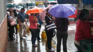 INAMEH prevé chubascos y descargas eléctricas este martes 13 de octubre en Venezuela