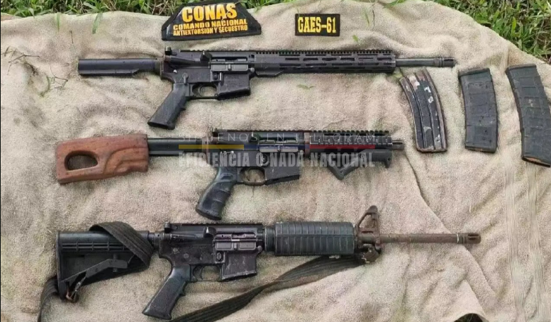 decomisan armamento en patrullaje fluvial